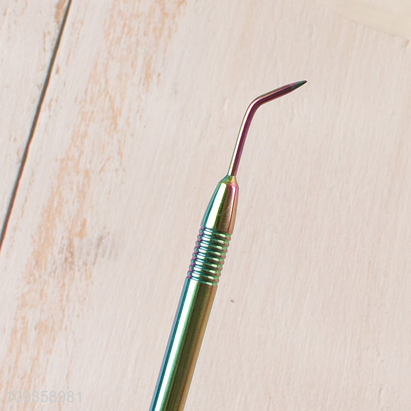 Good sale stainless steel makeup eyebrow comb