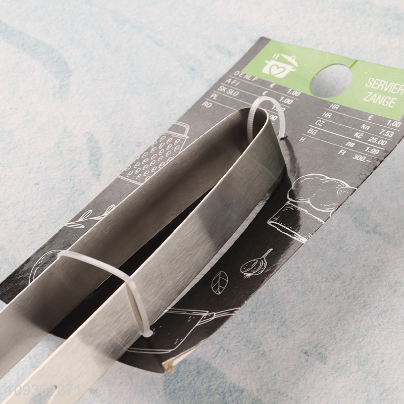 Online wholesale stainless steel ice tongs for bar