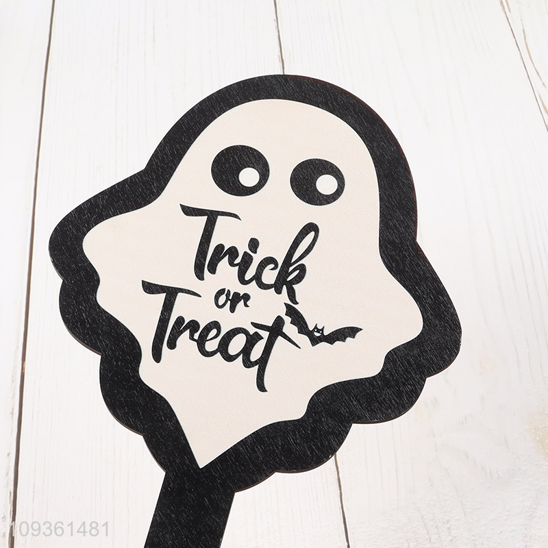 Wholesale ghost halloween decoration handheld sign