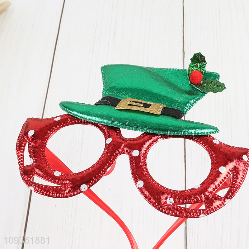 Factory supply multicolor party glasses Christmas glasses for sale