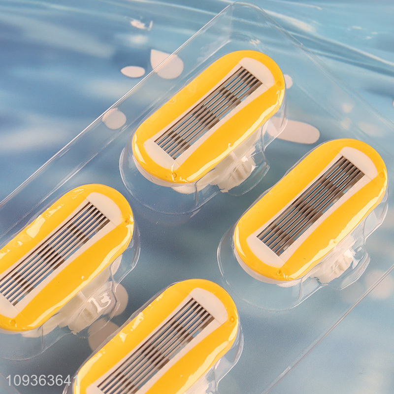 New arrival manual razor 6blades razor with refills