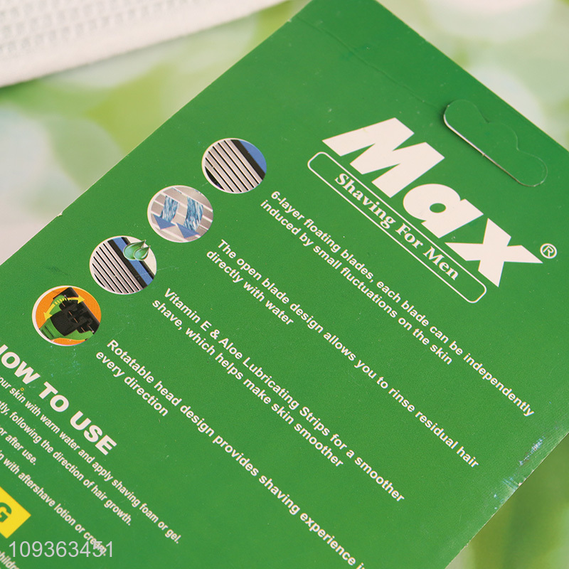 New style 6blades shaving razor for personal care