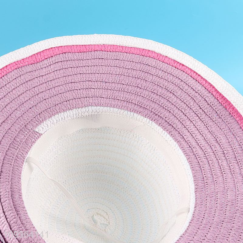 Top quality straw hat beach hat fashion hat for women
