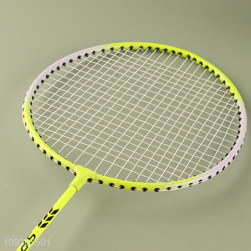 China supplier lightweight training badminton racket for sale