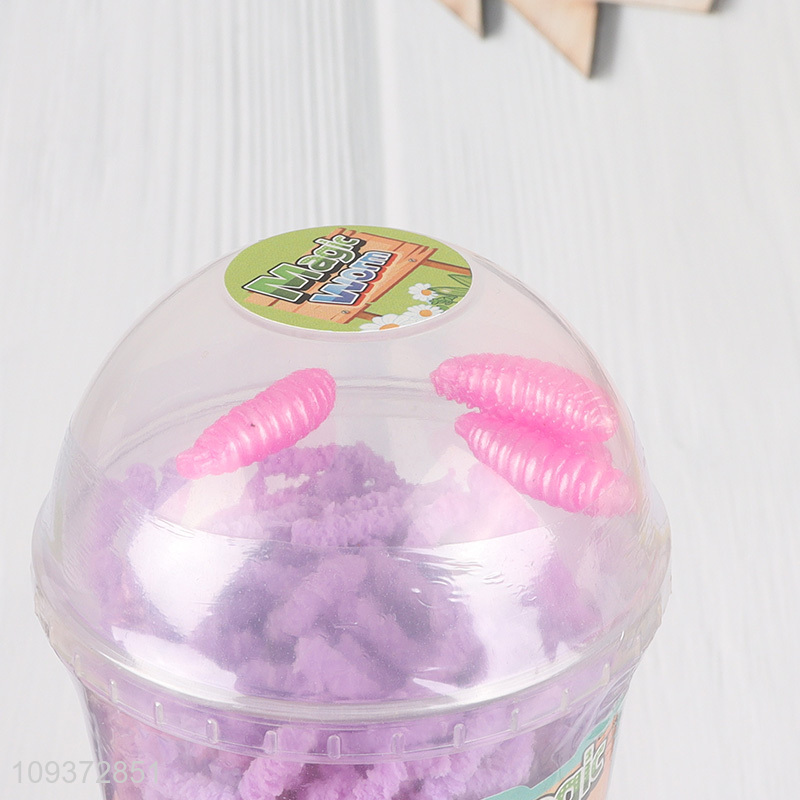 Best sale funny magic worm toys for children