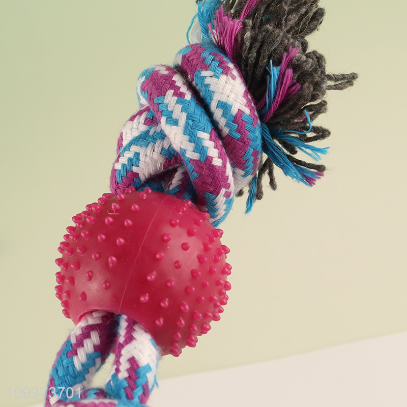 Good sale pet chew toys cotton rope toys teething toys