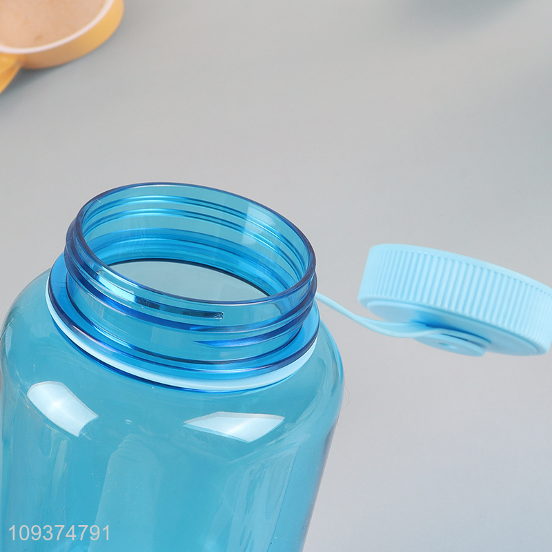 Online wholesale blue plastic water bottle drinking bottle