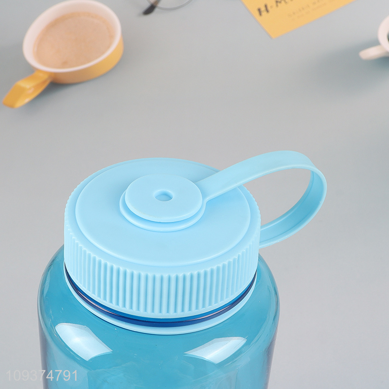 Online wholesale blue plastic water bottle drinking bottle