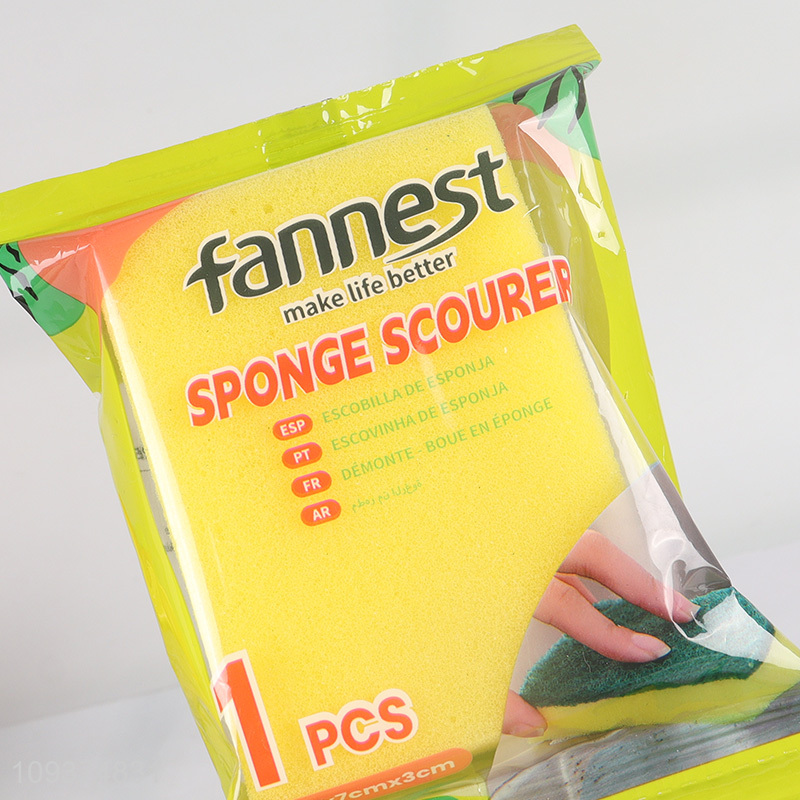 Yiwu market kitchen dish washing cleaning sponge
