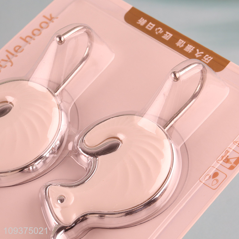 Good selling 2pcs household sticky hook wall hooks set