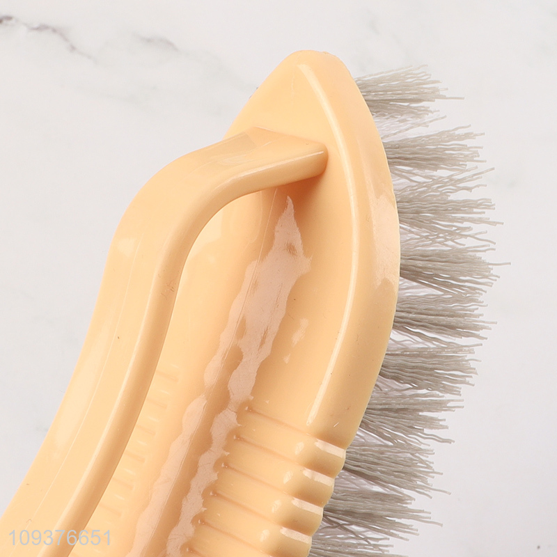 Low price clothes cleaning brush scrubbing brush with handle