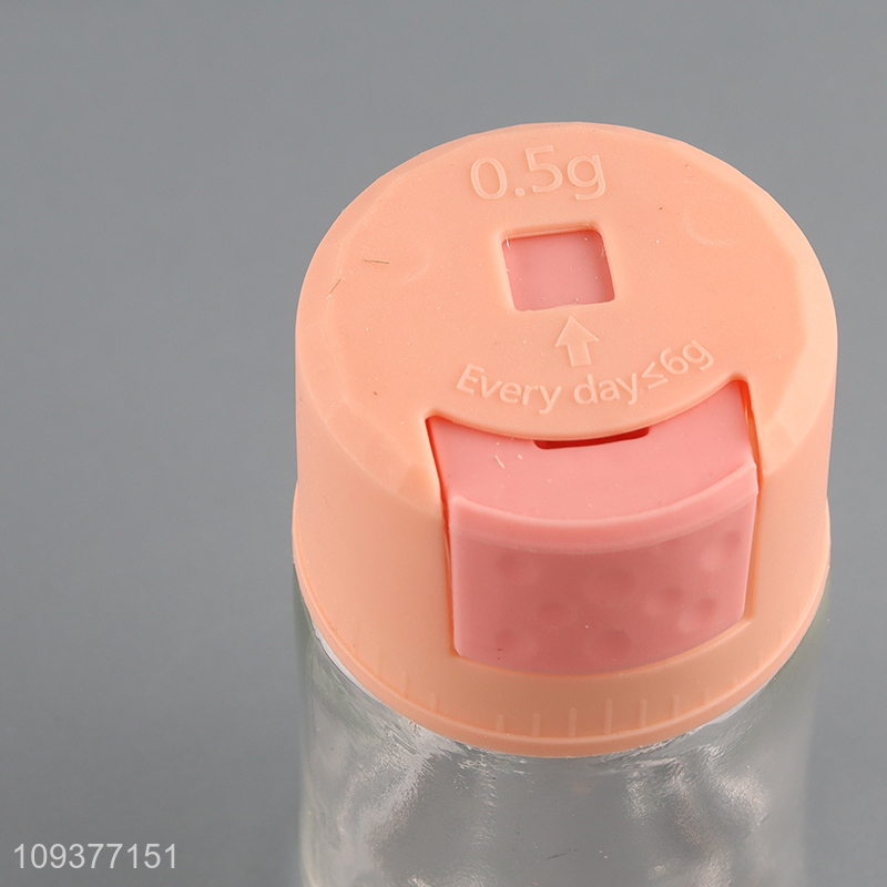Top sale glass kitchen condiment bottle wholesale