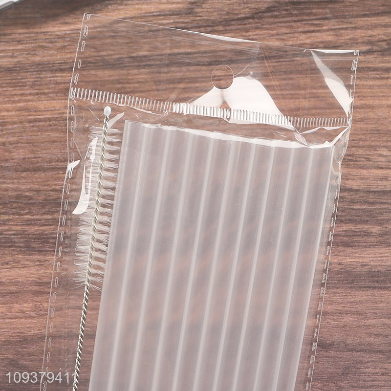 China wholesale clear plastic straw drinking straw