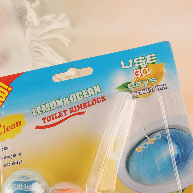 New arrival lemon ocean toilet ball cleaner bathroom cleaner
