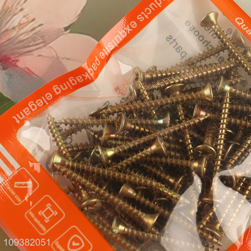 China supplier 70pcs hardware tool chipboard screw