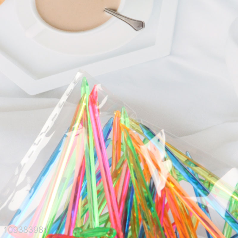 Yiwu market multicolor fruits sticks fruits skewers