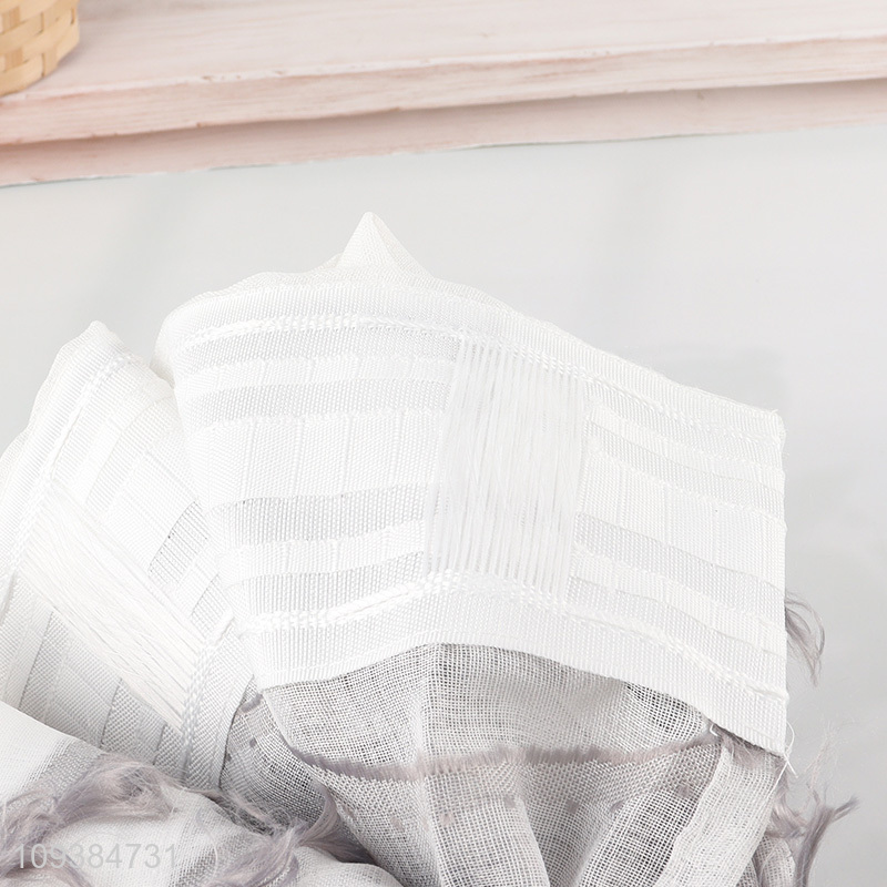 Low price polyester fabric window curtain for sale