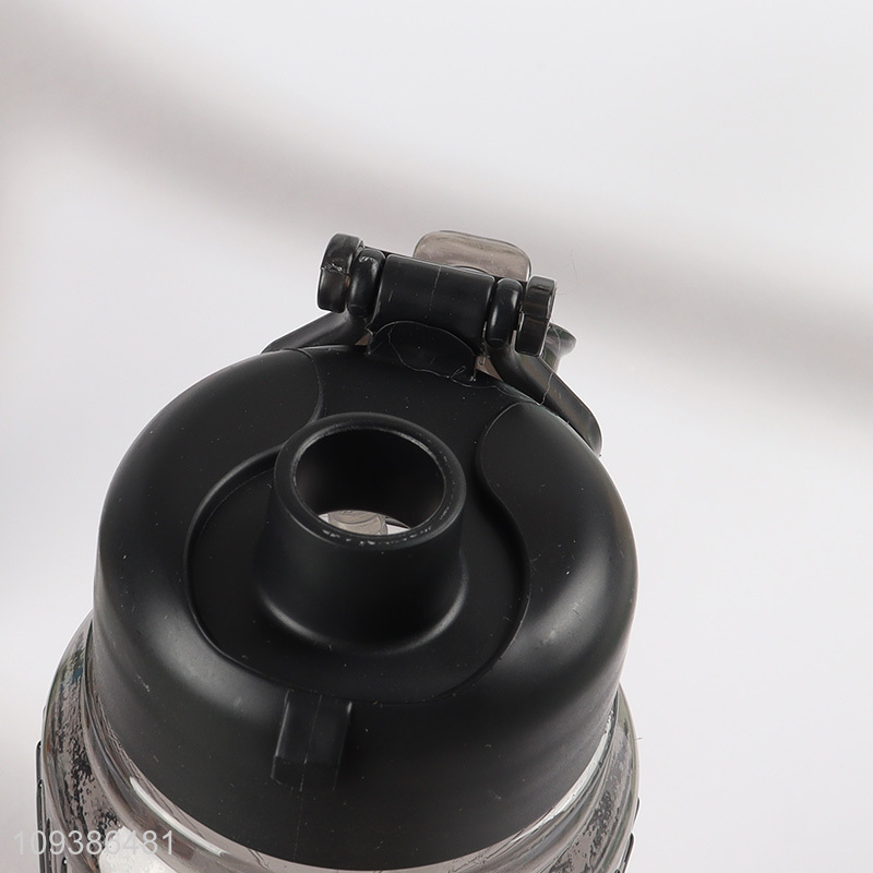 China supplier plastic water bottle drinking bottle with straw