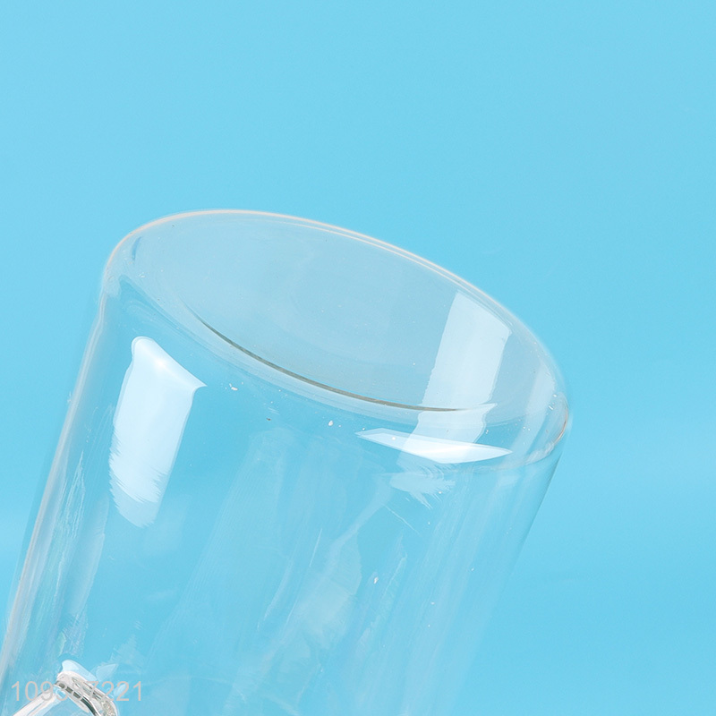 Hot items clear glass water jug tea pot with handle