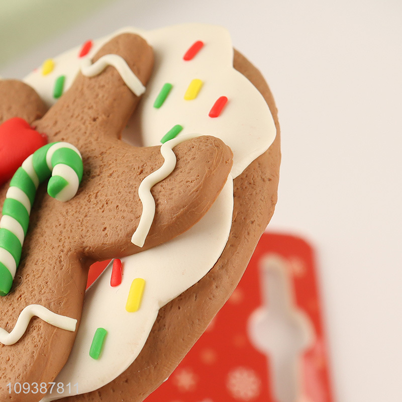 Top quality gingerbread house Christmas hanging ornament decoration
