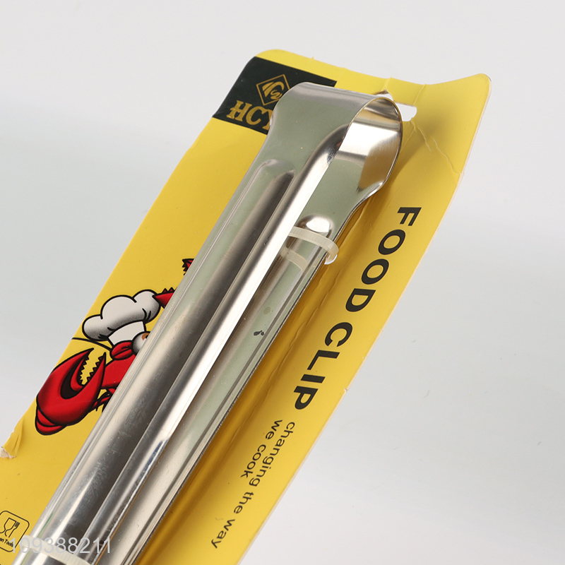 New arrival  kitchen stainless steel food tongs food clips