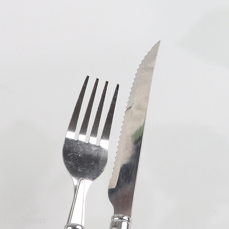 China wholesale 4pcs stainless steel cutlery set