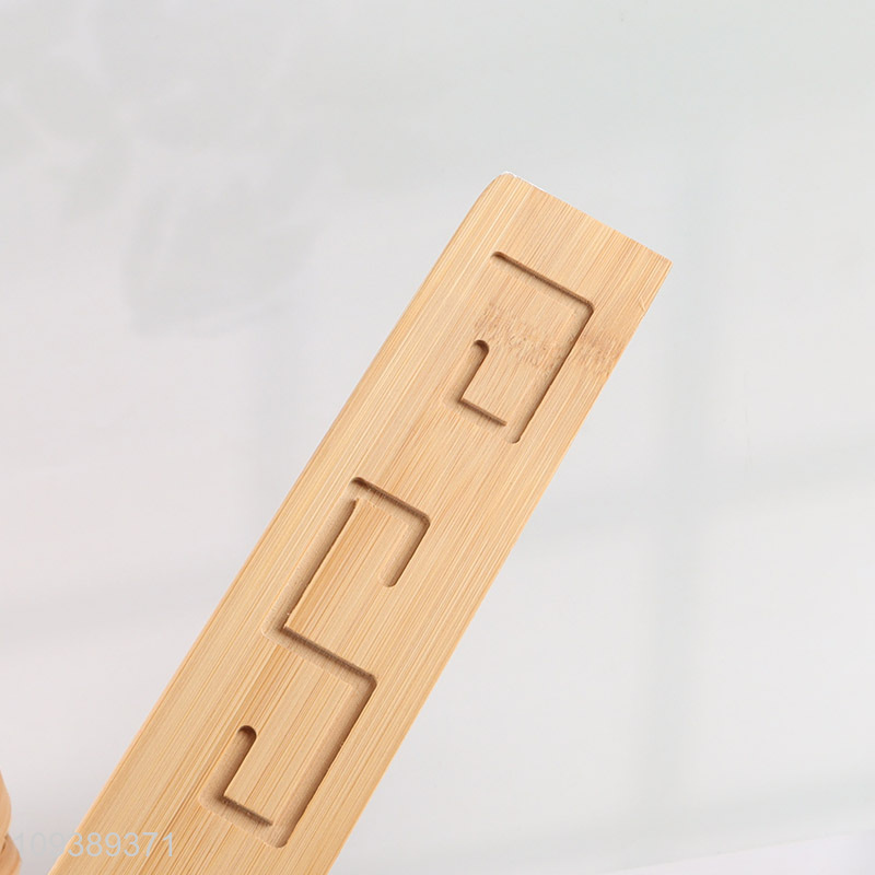 Top sale bamboo storage tray snack tray with handle