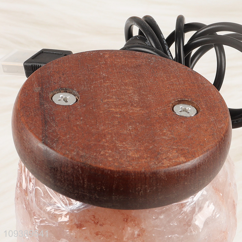 Good quality home decor natural salt lamp
