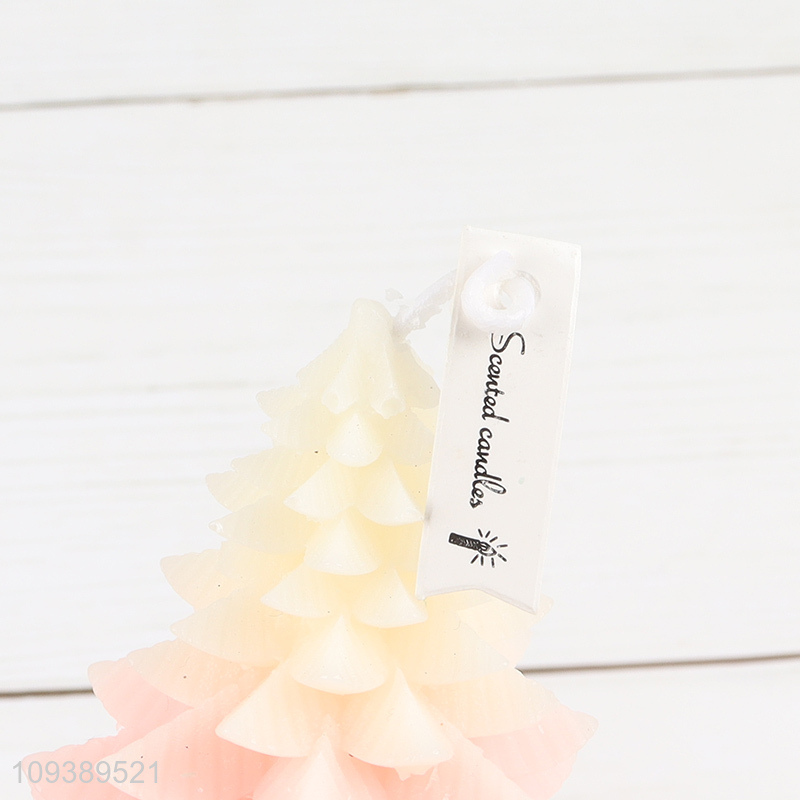 Top sale Christmas series xmas tree scented candle