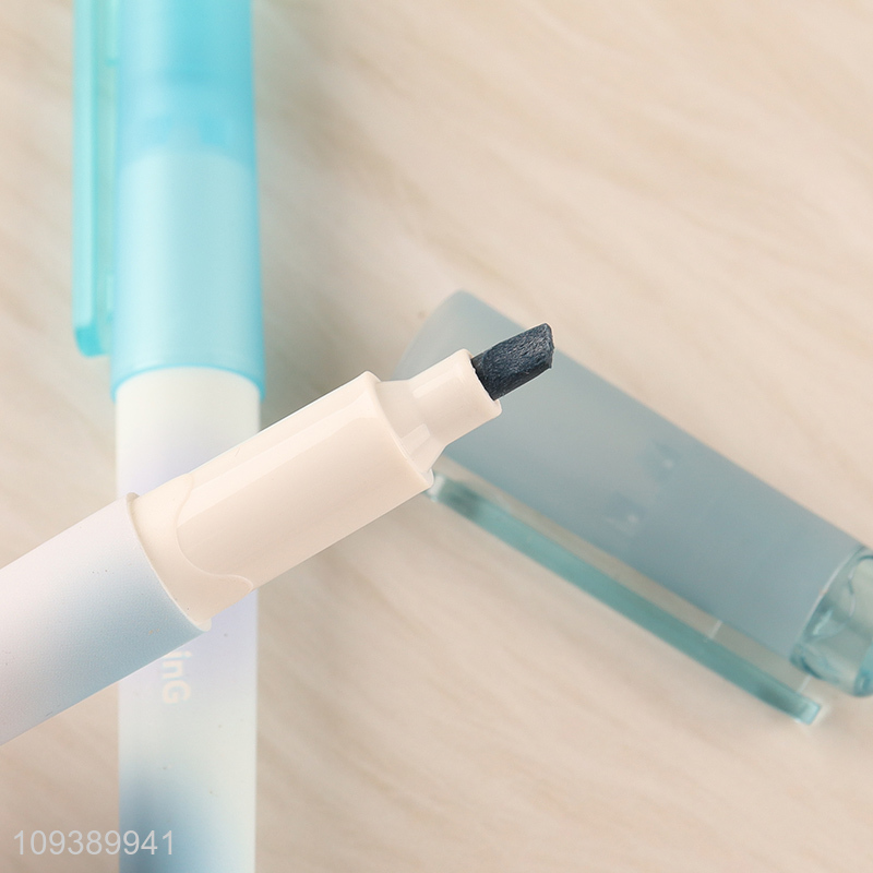 Top quality non-toxic 4colors highlighter pen set