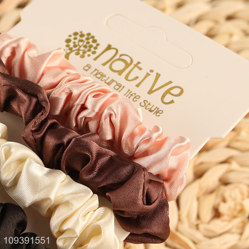 China products polyester hair bands hair rope hair accessories