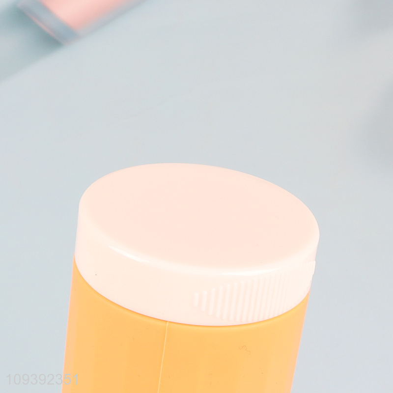 Popular products portable travel silicone bottle with lid