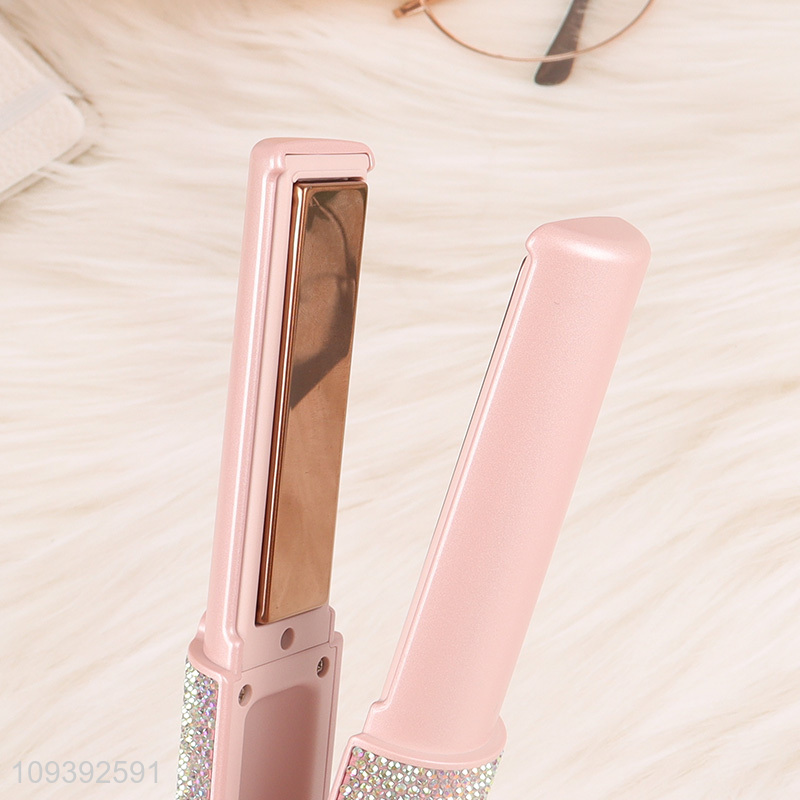 Factory supply reusable wireless hair straightener