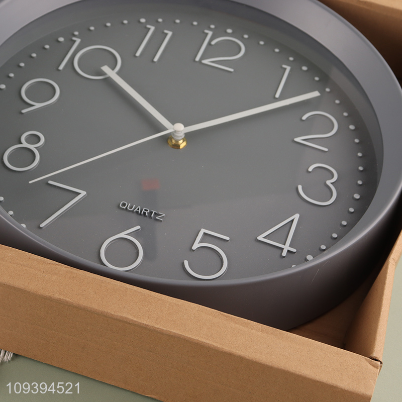 China factory round wall clocks hanging clocks