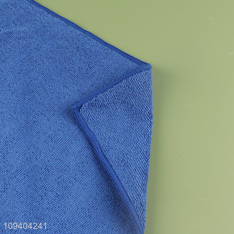 Latest products reusable blue microfiber cleaning cloth