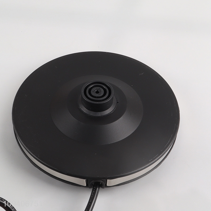 New arrival black reusable electric water kettle