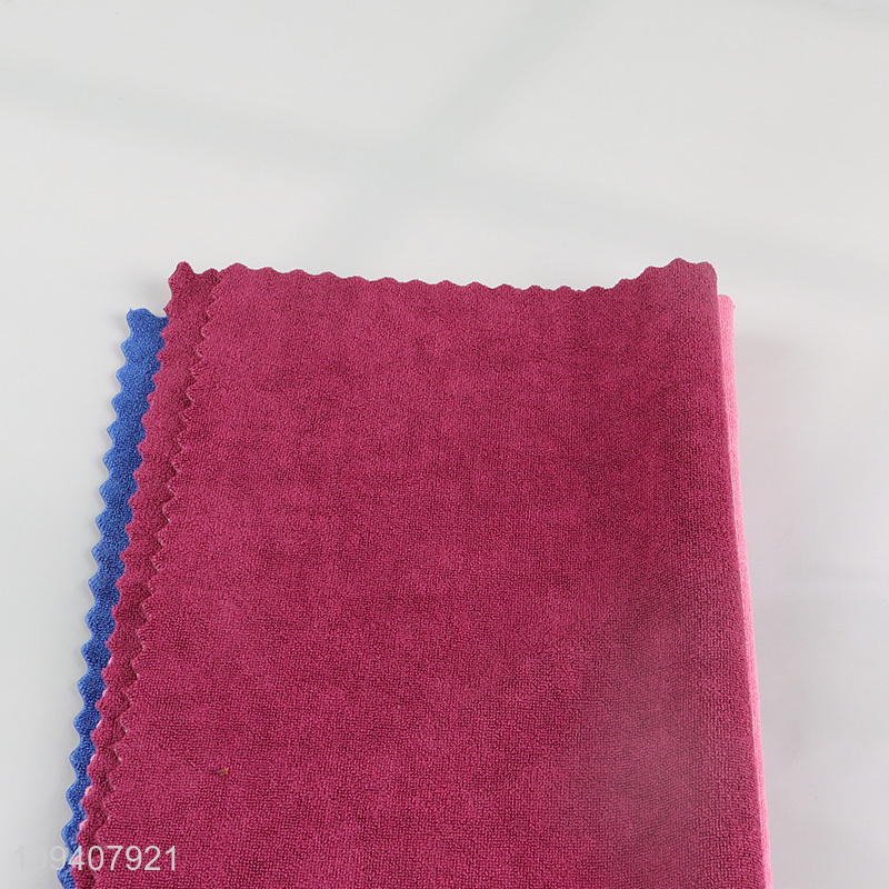 Popular products multicolor car washing towel cleaning cloth