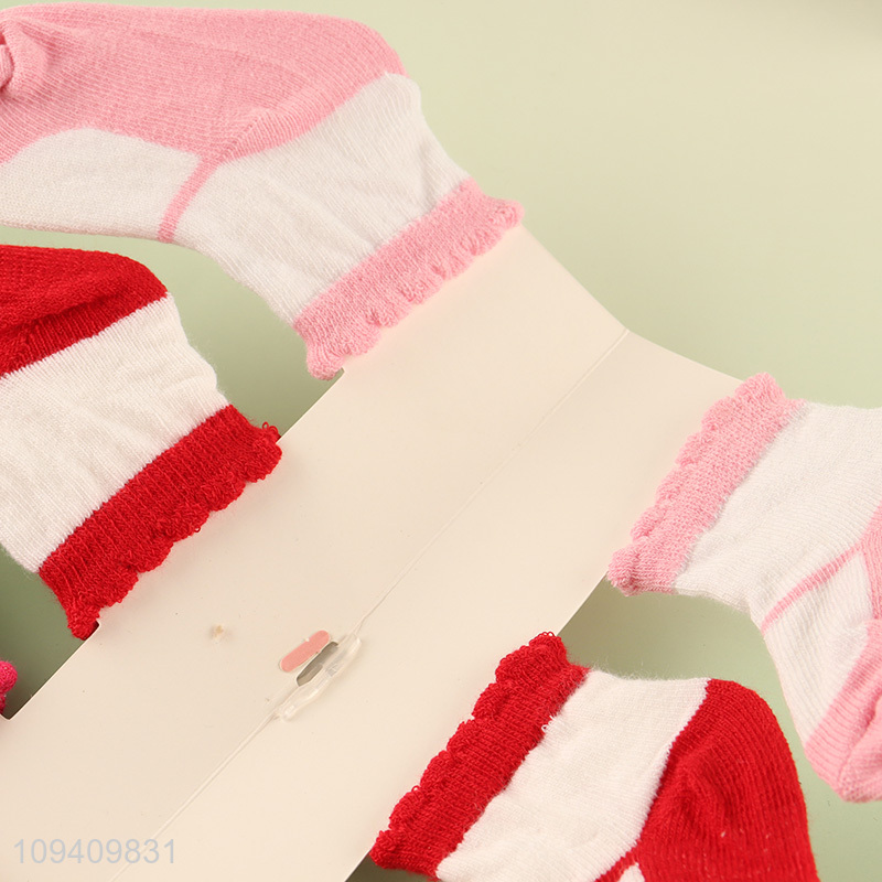 China wholesale multicolor soft cotton baby socks