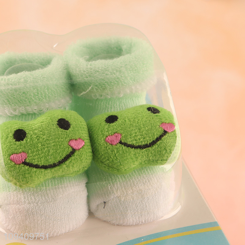 Factory direct sale non-slip cotton baby socks