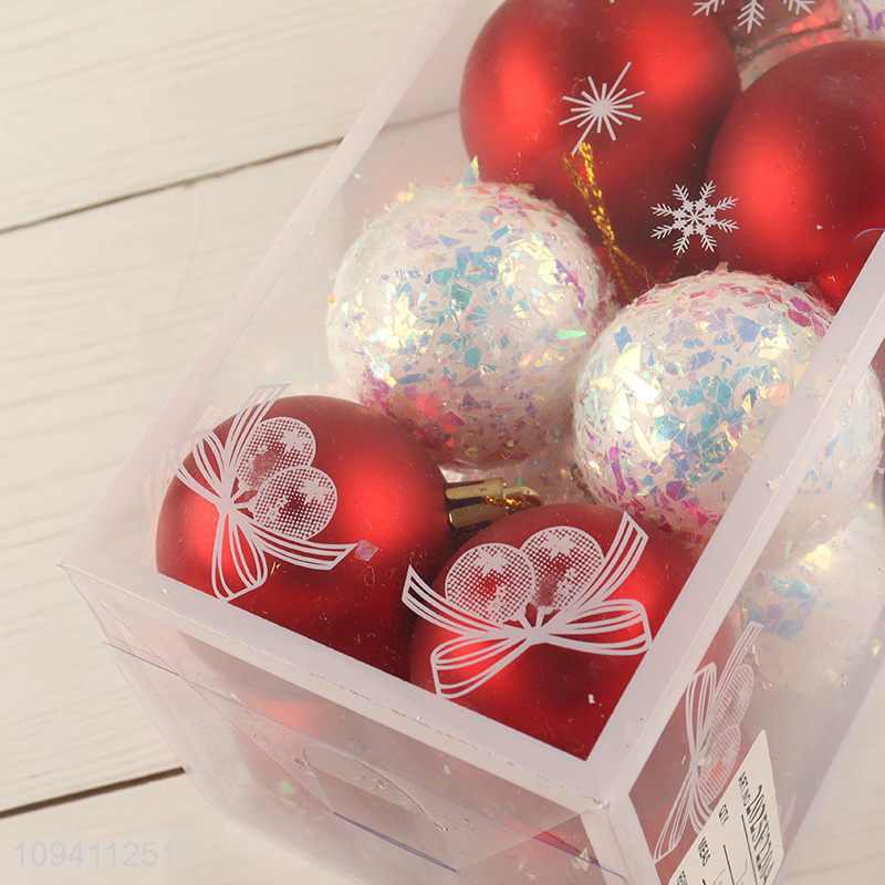Factory supply christmas hanging ornaments Christmas ball