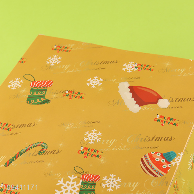 Top selling golden christmas hanging ornaments decoration