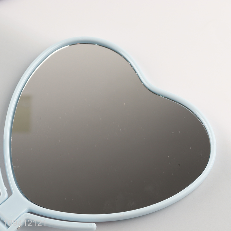 Latest products   heart shape makeup mirror cosmetic mirror