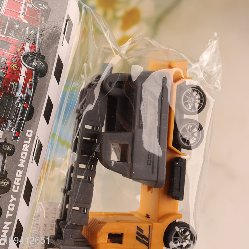 New product pull back engineering vehicle toys
