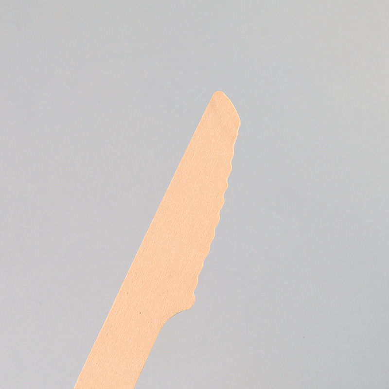 China supplier natural color wooden dinner knife