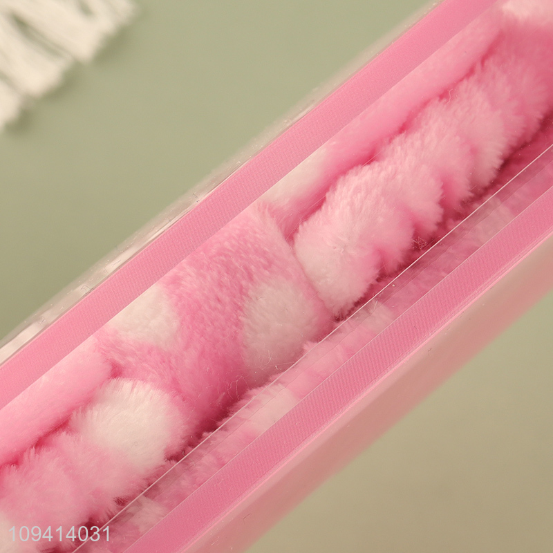 Wholesale girls headband face washing brush set