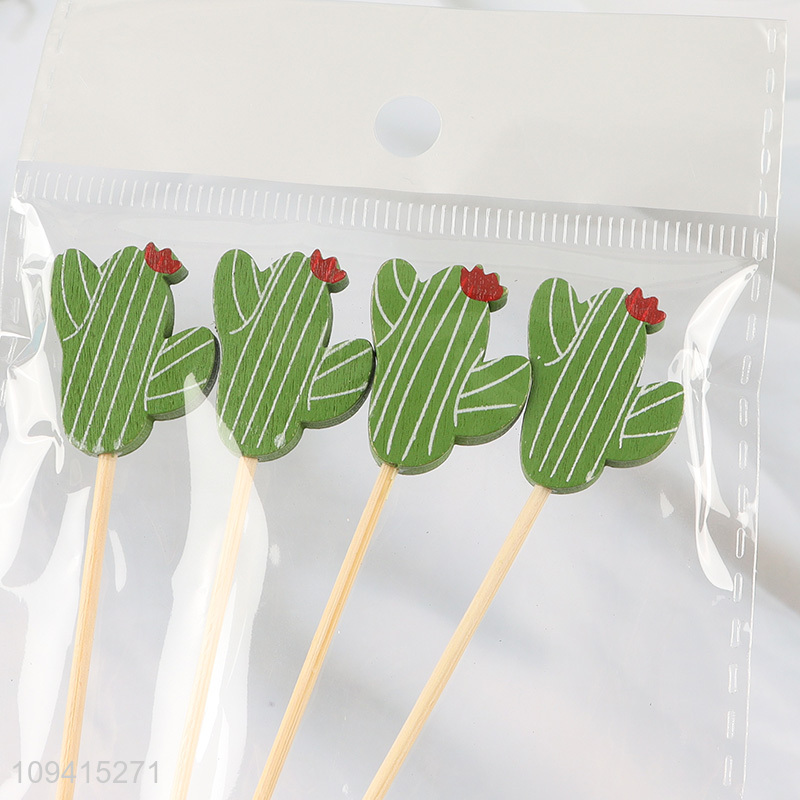 Hot sale cactus fruit picks food picks