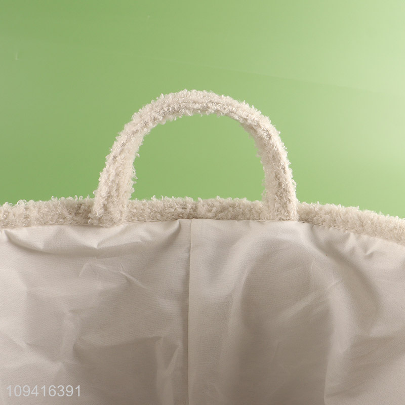 New arrival polyester storagec basket with handle