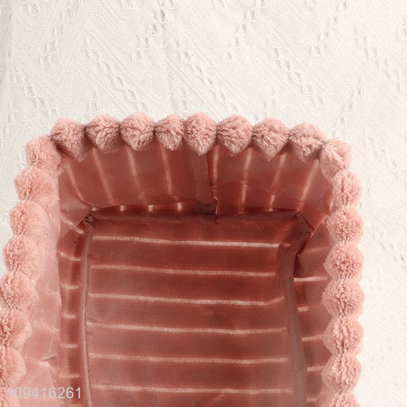 New style rectangle multi-purpose polyester storage basket