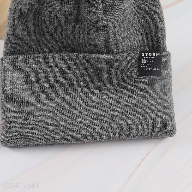 Best sale knitted hat beanies hat for winter