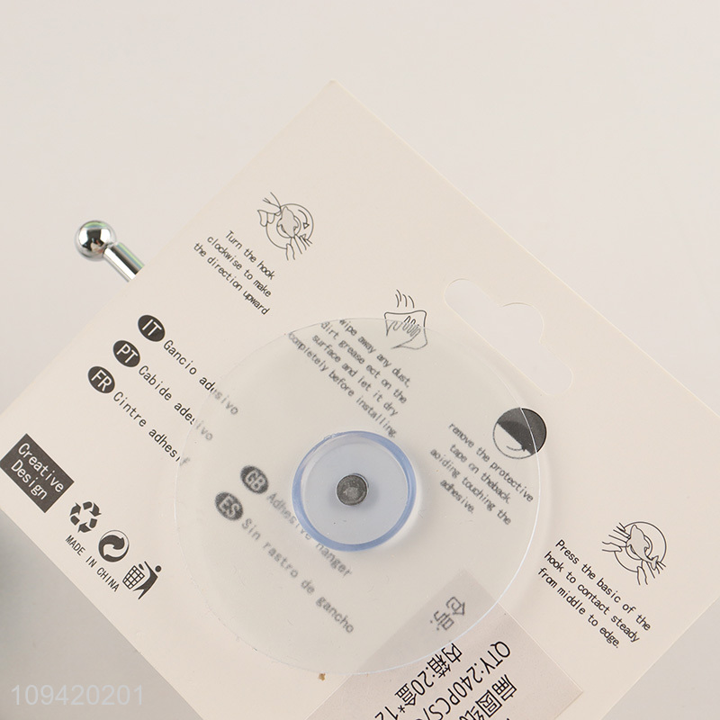 China wholesale suction cup hook towel holder for home
